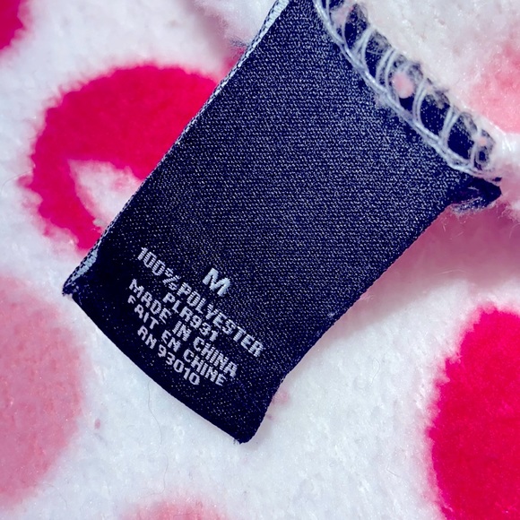 PLAYBOY Pink Heart Print Robe - Picture 3 of 3